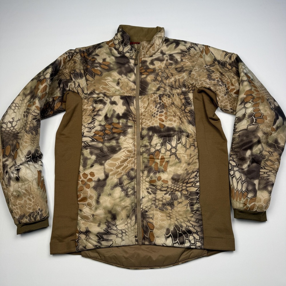 Kryptek Hybrid Jacket Mens Small Highlander Camo Insulated PrimaLoft Hunting